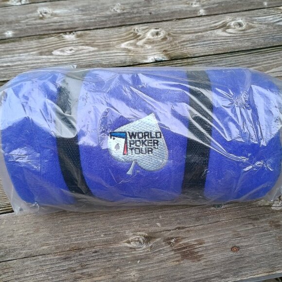 Brand New World Poker Tour Throw Blanket - Picture 1 of 3